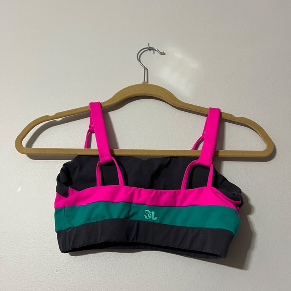 Multi-Color Dance/Performance Sports Bra - Picture 2 of 3